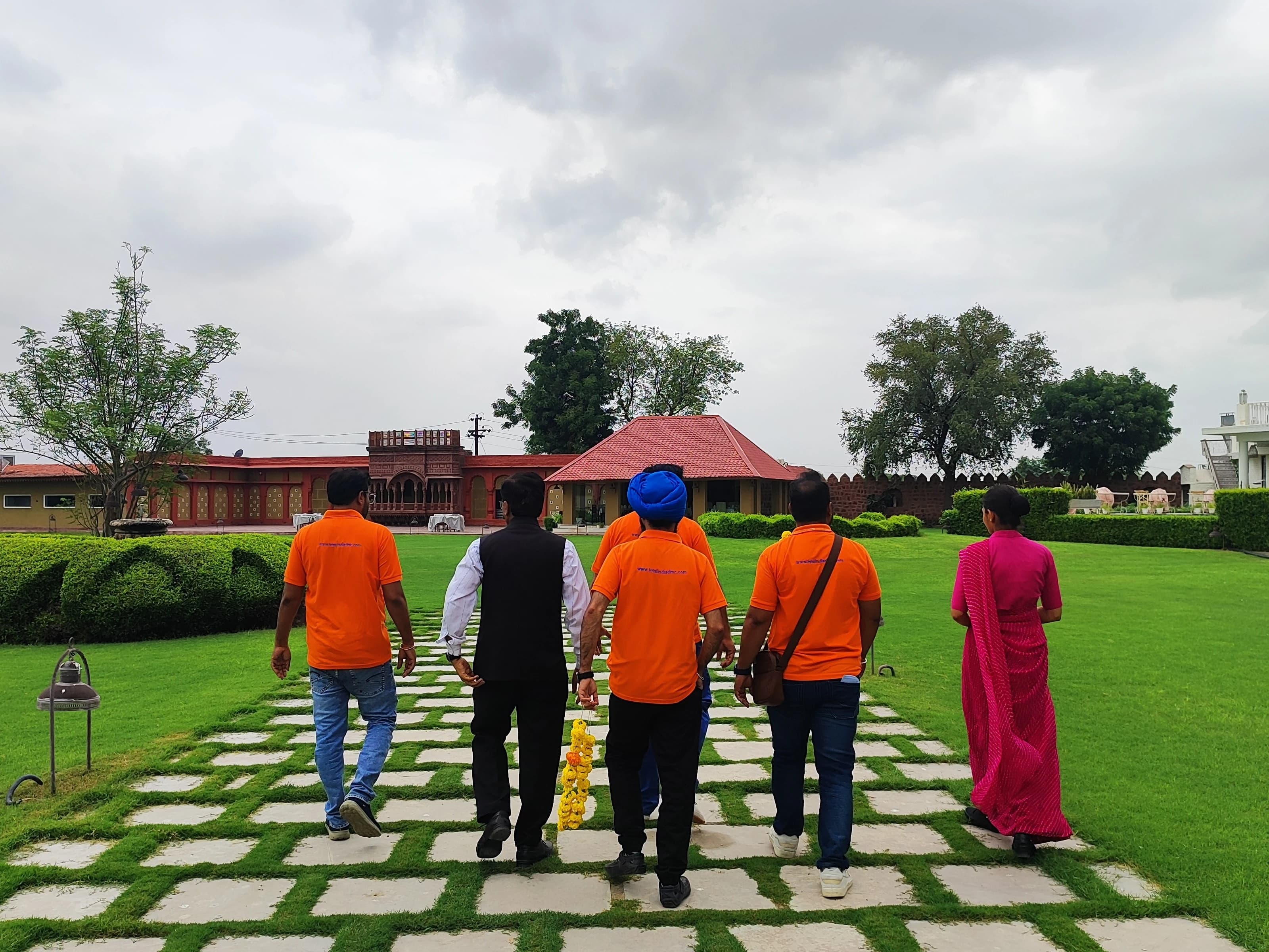 Our Team is Inspecting Hotel Surpura Bagh Jodhpur